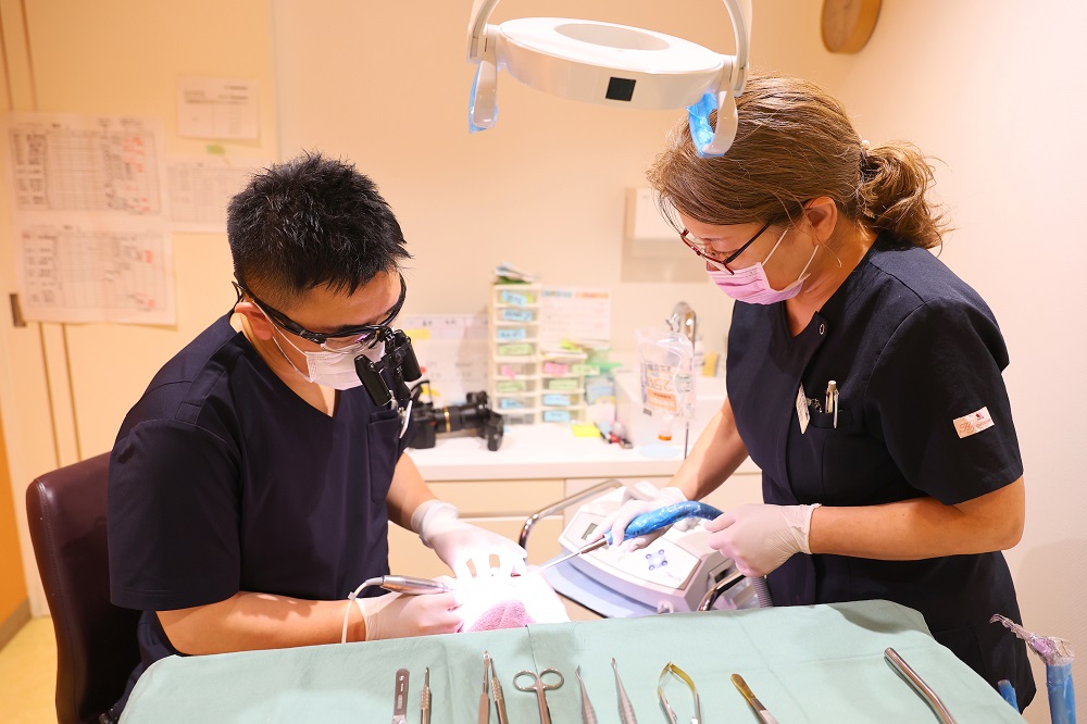 忙しい毎日に最短ルートの治療を。痛みとストレスへの配慮